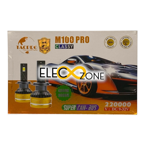 لامپ هدلایت خودرو لنزو مدل M100 PRO 4300K 80W