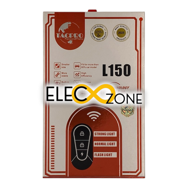 لامپ هدلایت خودرو لنزو مدل ریموتدار L150