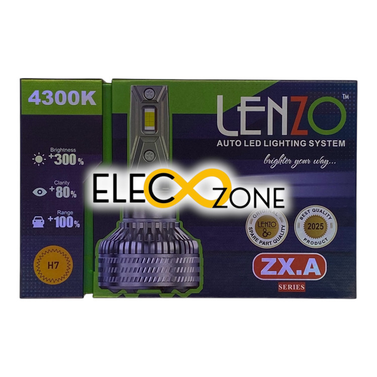 لامپ هدلایت خودرو لنزو مدل زد.ایکس.ای ZXA 4300K