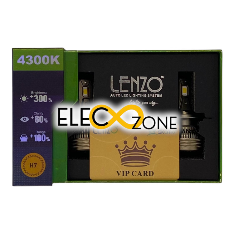لامپ هدلایت خودرو لنزو مدل زد.ایکس.ای ZXA 4300K