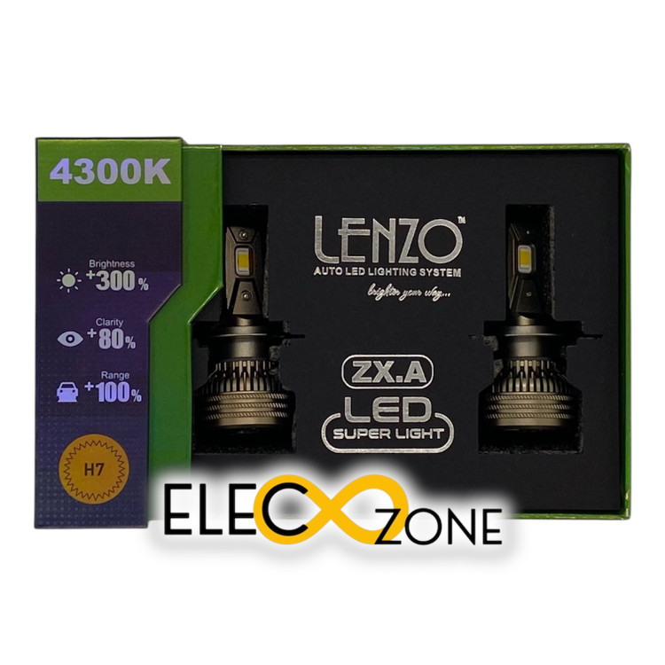 لامپ هدلایت خودرو لنزو مدل زد.ایکس.ای ZXA 4300K